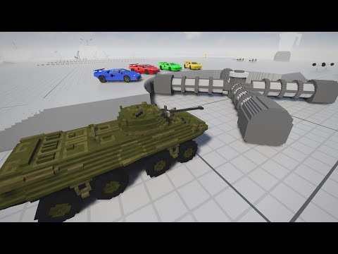 Cars vs Large Spinner #1 — Teardown