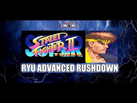 SSF2T - Ryu Advanced Rushdown techs
