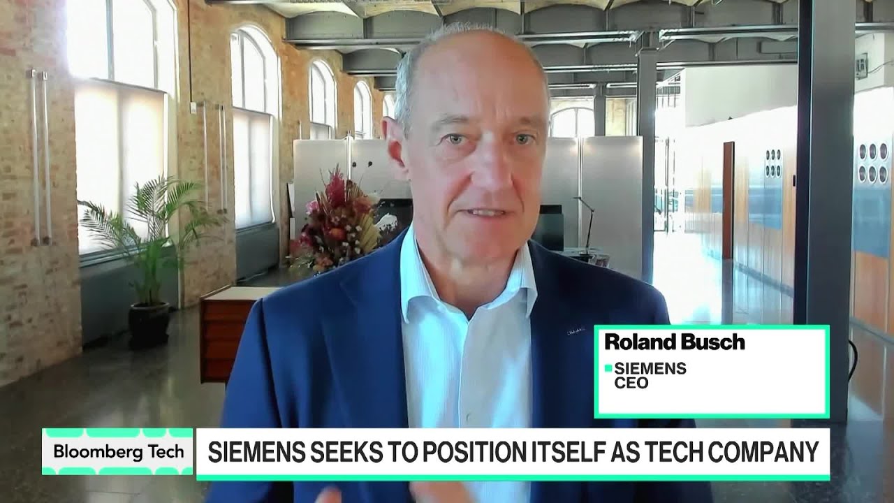 Siemens CEO on Industrial AI's Future - Bloomberg Technology