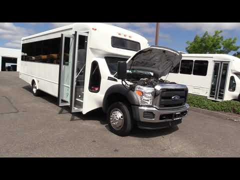 2016 Ford Starcraft Allstar XL 33 Passenger Shuttle Bus - S49507