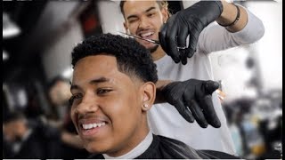 Low Taper Tutorial With Curls & Sideburns