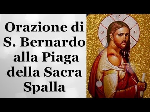 Prayer of St. Bernard to the Wound of the Sacred Shoulder
