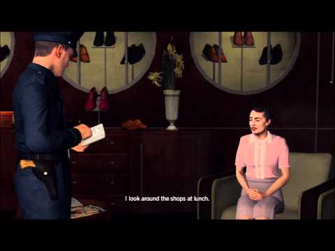 LA Noire Walkthrough: Case 4 - Part 1 [1080p HD] (XBOX 360/PS3)