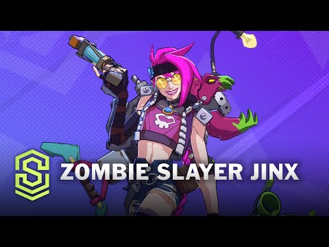 Zombie Slayer Jinx 2XKO Skin Spotlight