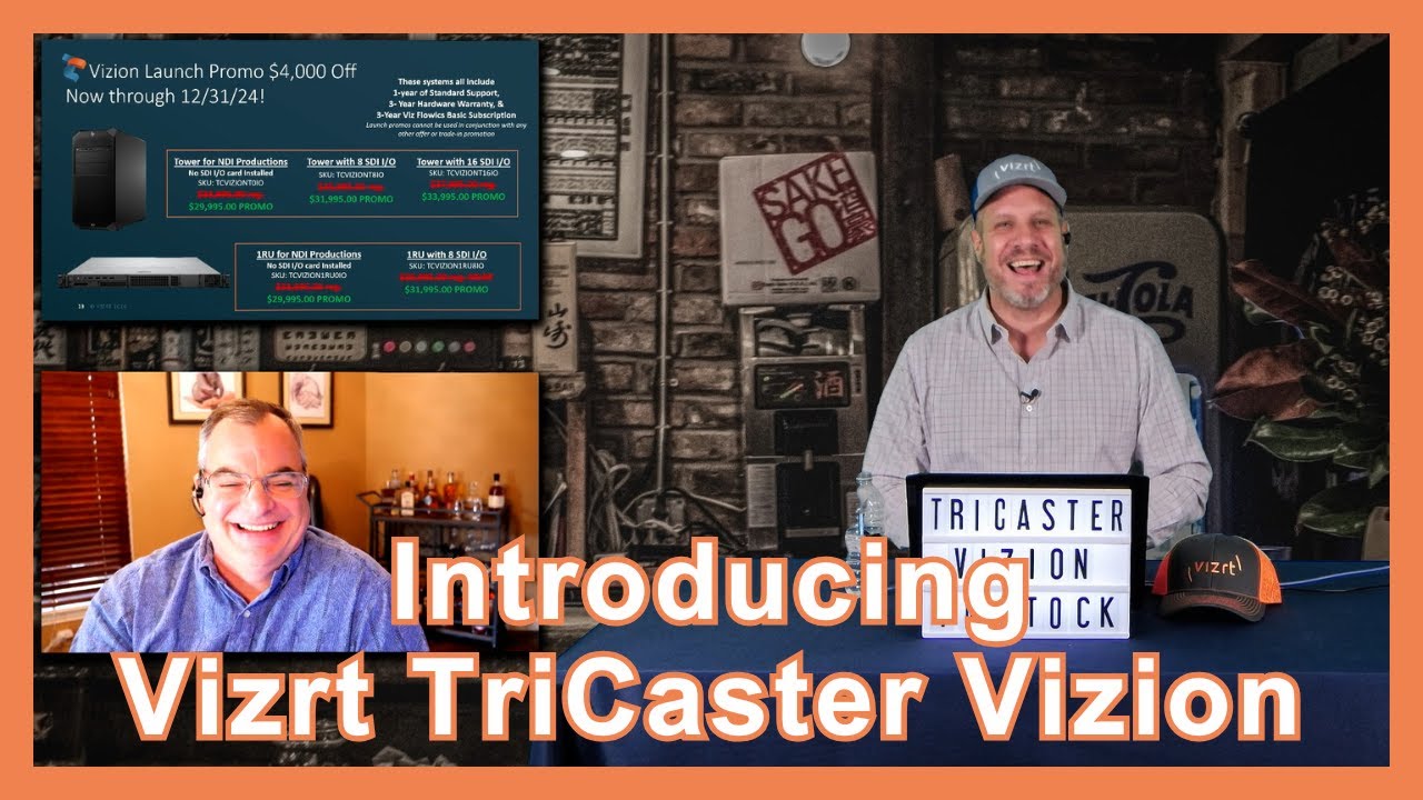 Discover TriCaster Vizion: The Future of Broadcasting Solutions