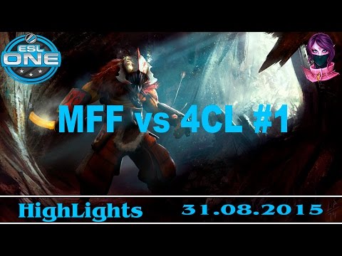 Highlights MFF vs 4CL #1 (bo3) | ESL One New York (31.08.2015)