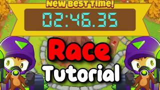 BTD6 Race Tutorial / guide | Speedy Stump