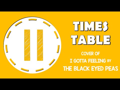 11 Times Table Song (I Gotta Feeling by Black Eyed Peas) Laugh Along and Learn
