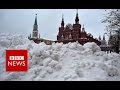 Cold War: How Moscow gets rid of snow - BBC News