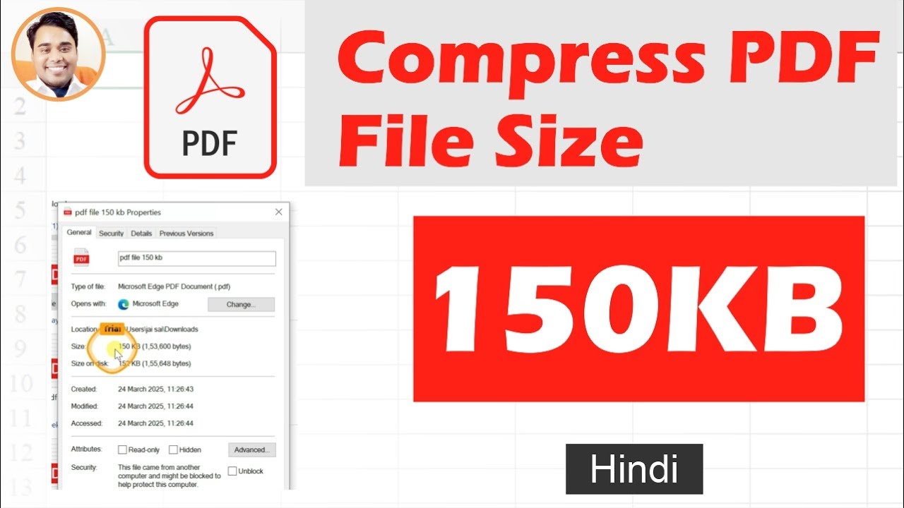 How to create a PDF file of 150 kb size Which tool to use to compress 150kb PDF file size