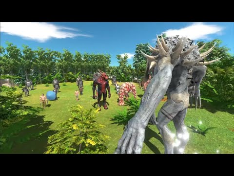 NEW UNIT SCOURGE SKULL ISLAND DEATH RUN - Animal Revolt Battle Simulator #97