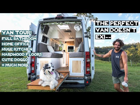 TINY HOME TOUR | The perfect VAN doesn't EXI-- Over 4 years of Van Life!