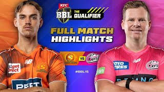 Download lagu THE QUALIFIER 🏆 Perth Scorchers v Sydney Sixers Match Highlights | #BBL15 mp3