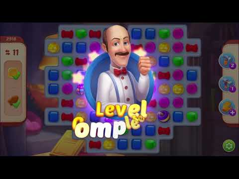 Homescapes - Level 2917-2919 Gameplay