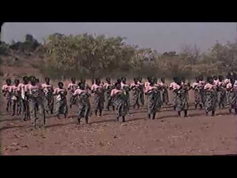 Animation populaire au Togo avec feu Eyadéma