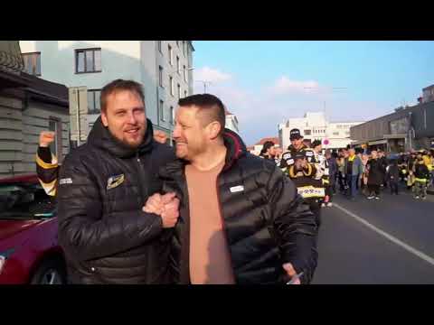 Oslavy postupu do Chance ligy - 4. díl (oslavy na ledě + průvod městem)