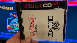 Oscar and Diggers Amiga CD32 gameplay. On real hardware. 