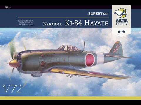 *Quick Snip Review* Arma Hobby 1/72 Ki-84 Hayate + GIVEAWAY