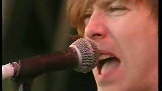 Mansun - Wide Open Space, Stripper Vicar Live Glastonbury Festival 27.06.98
