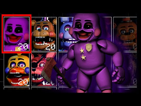 Purple guy is turned into a Rockstar Animatronic! (UCN Mods)