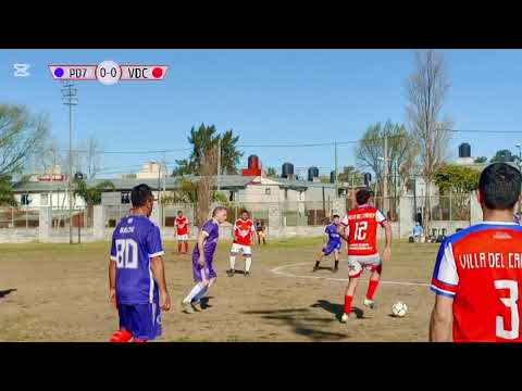 Polideportivo 7 vs Villa Del Carmen. Clausura +35, Cancha de 11. PRIMER TIEMPO.