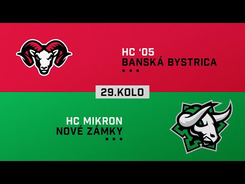 29.kolo HC 05 Banská Bystrica - HC Nové Zámky HIGHLIGHTS