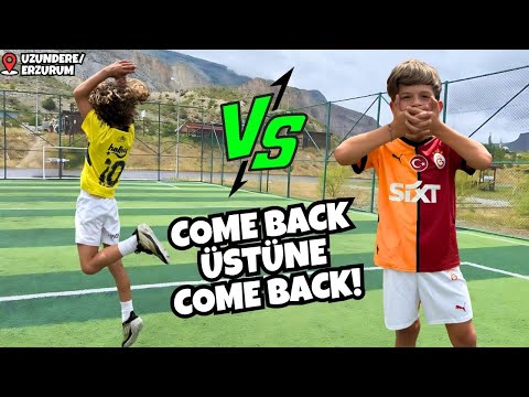 THE MATCH GOES BACK AND FORWARD TO BOTH SIDES IN THE MAGNIFICENT DERBY!