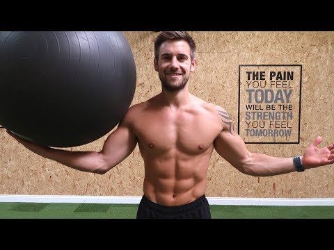 10 BEST Exercises with a Gym Ball