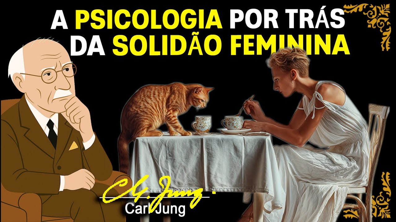 A Psicologia por Trás da Solidão Feminina uma Verdade que Ninguém Tem Coragem de falar - Carl Jung