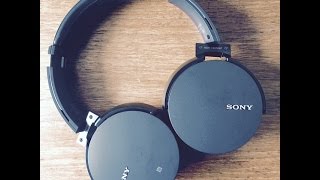 Video thumbnail for Sony MDR-XB950BT Over-ear headphones review by Erin Lawrence