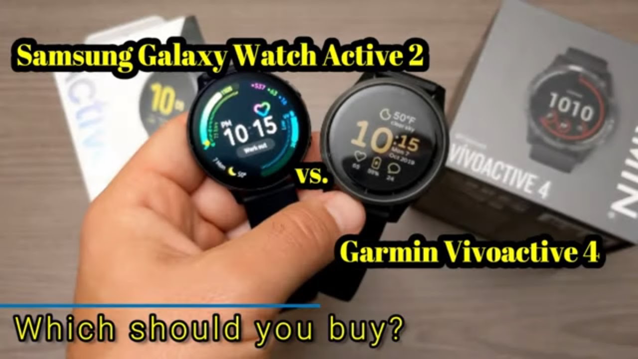 Samsung Galaxy Watch Active 2 vs. Garmin Vivoactive 4 - Which GPS smartwatch is right for you?