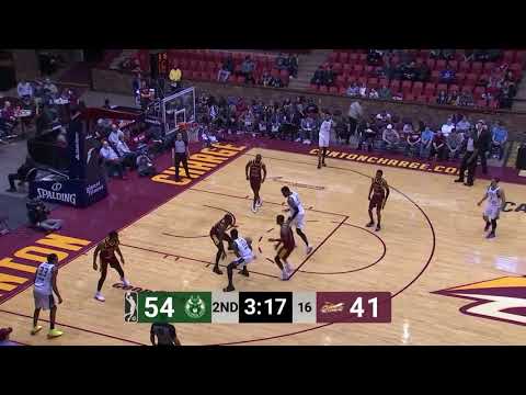 Shevon Thompson hammers it home