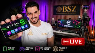 I'M STREAMING FROM THE BSZ HEADQUARTERS 🤩🔥 eFootball MOBILE LIVE FROM VIENNA 🇦🇹