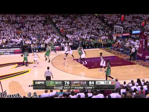 Kyrie Irving Full Highlights 2015 Playoffs R1G1 vs Celtics   SiCK 30 Pts in His Playoff Debut!