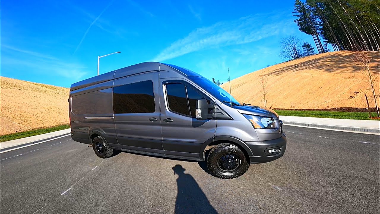 FORD TRANSIT VAN TOUR! | 2021 Cargo AWD | The ...