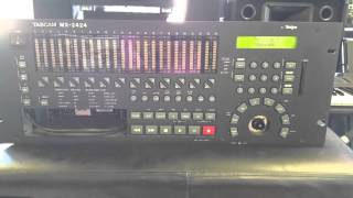Video thumbnail for Tascam MX2424 startup to Harddrives.listed on ebay by Robert Rodriguez