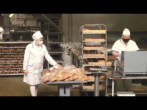 Министр сельского хозяйства и продовольствия Иван Крупко посетил "Гомельхлебпром" видео