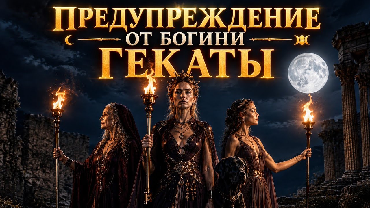 🍁💯ПРЕДУПРЕЖДЕНИЕ 🧿 ОТ БОГИНИ ГЕКАТЫ ‼️#гадание #таро #tarot #психология 