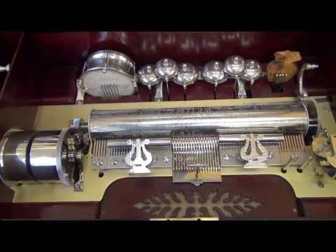 Full Orchestral Antique Music Box