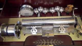 Full Orchestral Antique Music Box