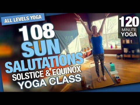 108 Sun Salutations Yoga Class - Solstice & Transitions - Five Parks Yoga