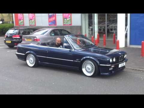 1989 bmw e30 325i convertible mtec 1 chrome