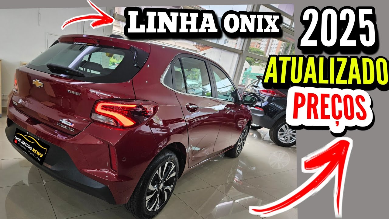 ONIX 2025  PREÇOS E VERSÕES ATUALIZADOS