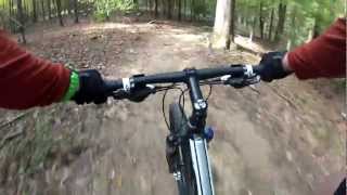 preview picture of video 'Mountain Biking - Cane Creek State Park, Star City, AR'