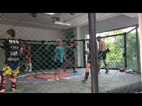 MMA sparring