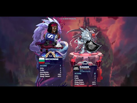 (BCX Finalist) Kyzer vs Uchiha │Brawlhalla │1v1