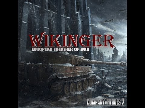 Company of Heroes 2 Movie - Wehrmacht vs American CPU (Wikinger Mod)