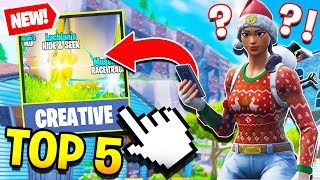 top 5 best new creative maps in fortnite - fortnite kreativmodus code eingeben