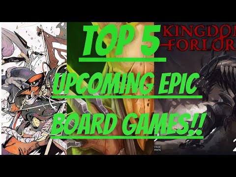 TOP 5 UPCOMING EPIC BUDGET BUSTING CROWDFUNDING GAMES!!