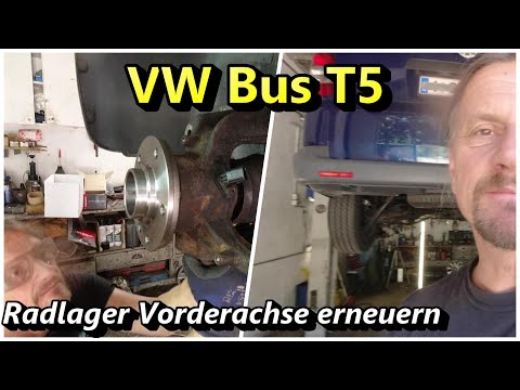 VW T5 Radlager erneuern